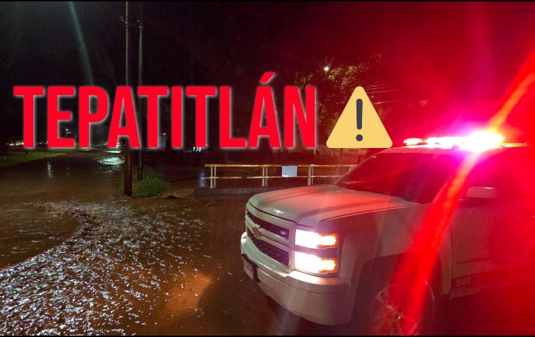 Así amaneció Tepatitlán tras las fuertes lluvias que se presentaron en las últimas horas. ESPECIAL / X: @GobiernoTepa