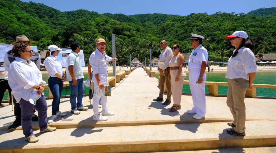 Joaquín Romero Bravo, Presidente Municipal de Cabo Corrientes, agradeció al Gobernador, Pablo Lemus, por el apoyo brindado al municipio con esta obra. CORTESÍA