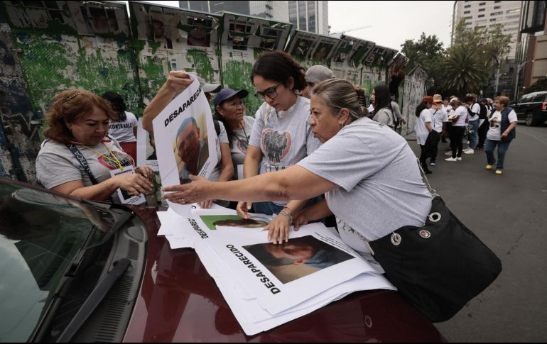 México acumula más de 133.000 personas desaparecidas, según datos del Registro Nacional de Personas Desaparecidas y No Localizadas.  EFE/J. Méndez.