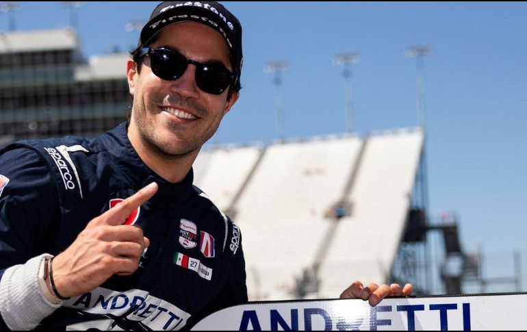De Alba, piloto de Andretti Global, marcó un promedio de 184.471 millas por hora en el Nashville Superspeedway. X/ @INDYNXT.