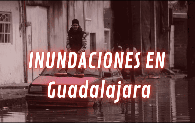 En esta temporada de lluvias, las inundaciones son una situación de riesgo en Guadalajara. EL INFORMADOR/ ARCHIVO