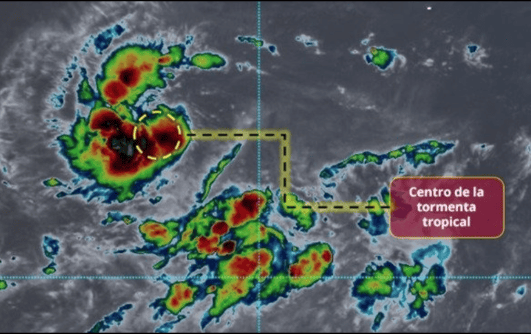 Si continúa su curso, podría intensificarse hasta alcanzar la categoría de huracán en los próximos días.X / @conagua_clima