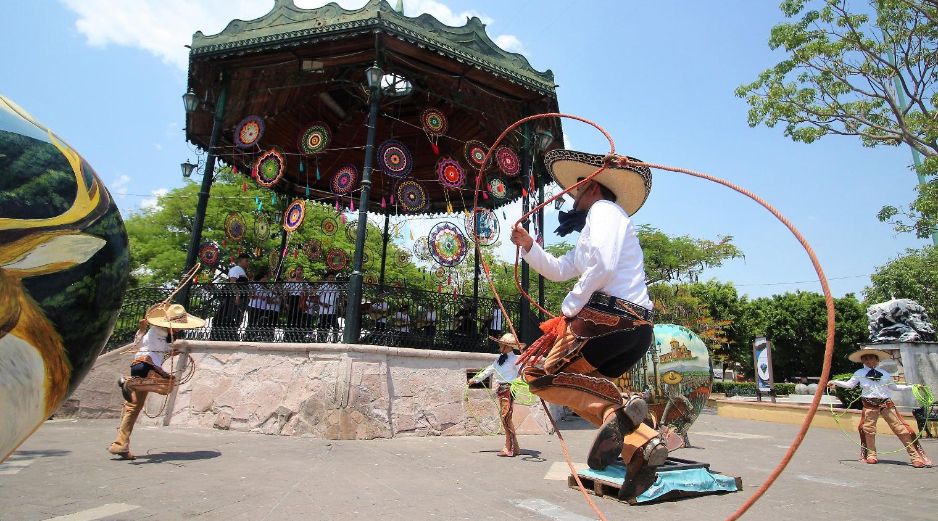 “Ahualulco se viste de luz y color para recibir a México y al mundo” según José Bladimir Arreola Álvarez, su presidente municipal. EL INFORMADOR / F. González