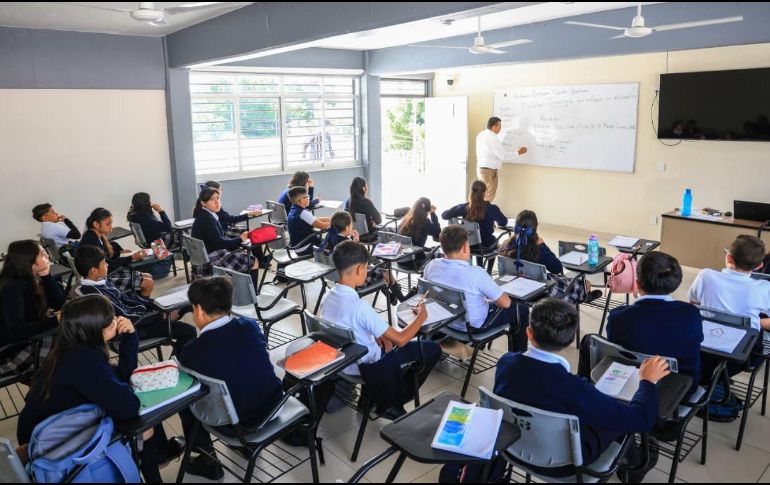 Aún hay 64 mil espacios disponibles para los padres y madres de familia que deseen inscribir a sus hijos en algún plantel del Estado. EL INFORMADOR / J. Acosta