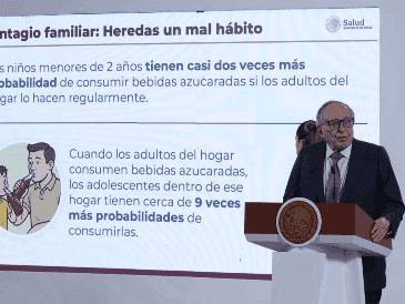 La Secretaría de Salud volvió a poner sobre la mesa el consumo excesivo de refrescos en las infancias y adolescencias mexicanas. SUN / G. Pano