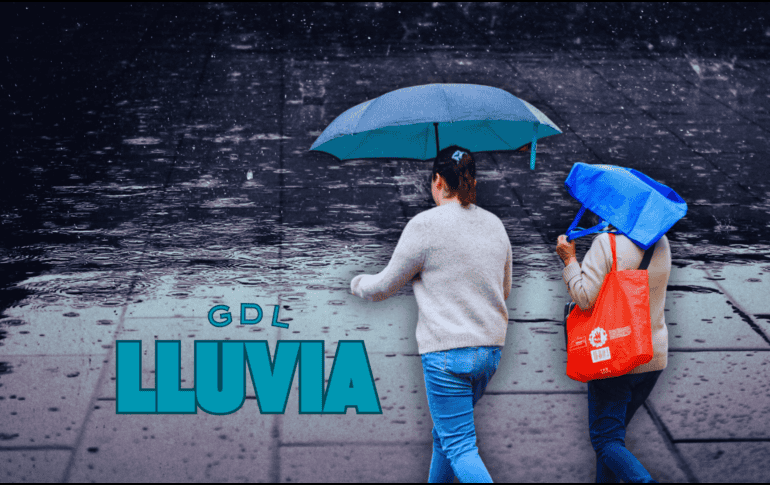 Las lluvias serán más probables por la tarde y casi a la media noche del miércoles en Guadalajara. EL INFORMADOR / A. Navarro / ESPECIAL