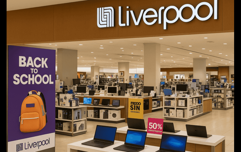 Liverpool  presentó su campaña “Back to School”, que ofrece una amplia selección de productos en oferta. DALL-E