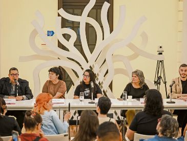 El coordinador de Artes Plásticas, Visuales y Digitales de la UdeG, Ricardo Duarte, señaló que la muestra será un espacio de reflexión. EL INFORMADOR/ J. Acosta