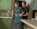 Vera Farmiga como Lorraine Warren y Patrick Wilson como Ed Warren, en una escena de “The Conjuring: Last Rites”. CORTESÍA
