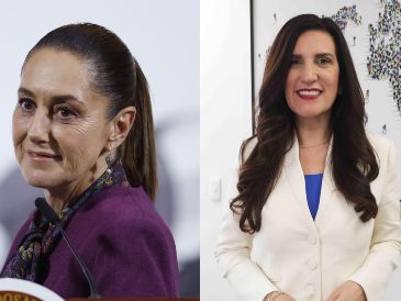 Esta mañana, la Presidenta Claudia Sheinbaum fue cuestionada por la llegada de uno de los miembros del PAN a la presidencia de la Cámara baja. EFE / S. Gutiérrez / SUN / ARCHIVO