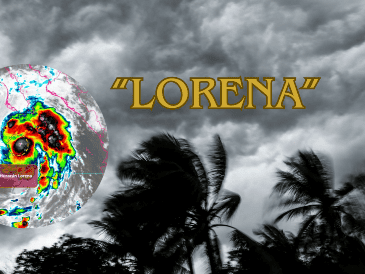 Los modelos de pronóstico advierten que el ciclón se estaría intensificando a categoría 2 para mañana. ESPECIAL / CANVA