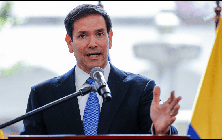 El secretario de Estado de Estados Unidos, Marco Rubio. EFE / J. Jácome