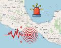 Hasta el momento, las autoridades de la entidad no han reportado afectaciones ni heridos. ESPECIAL / Sistema Sismológico Nacional