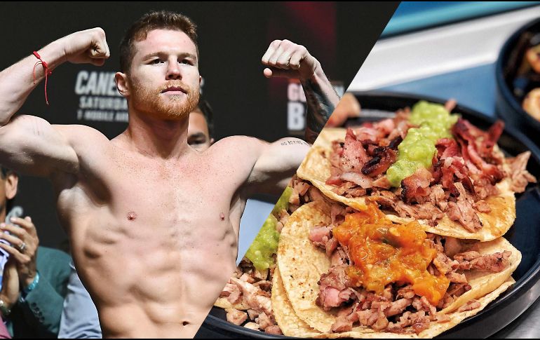 Canelo ha declarado que existen tres comidas fundamentales en su 
