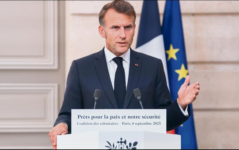 Emmanuel Macron, Presidente de la República Francesa. EFE