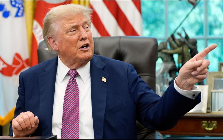 Trump ha criticado el tratado, alegando que resulta lesivo para Estados Unidos, y ha desvirtuado su espíritu mediante la imposición de aranceles unilaterales contra México y Canadá. AP/A. Bradon