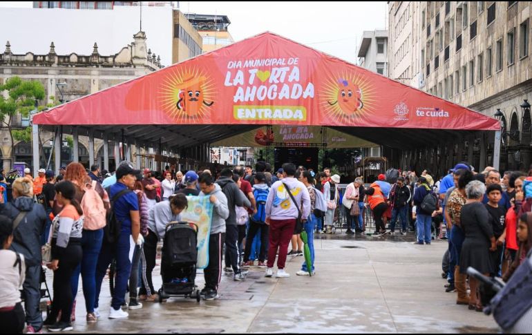 Gregorio Godoy Ramírez, presidente de CANIRAC, destacó que desde 2022 se ha tomado el Centro de la ciudad para llevar a cabo este tipo de eventos. EL INFORMADOR / J. ACOSTA