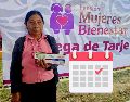 En estas fechas entregarán las tarjetas de la Pensión Mujeres Bienestar. ESPECIAL / SECRETARÍA DEL BIENESTAR