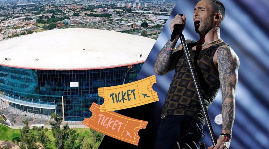 La Arena Guadalajara se estrenará con Maroon 5, la reconocida banda estadounidense liderada por Adam Levine. AP / ARCHIVO / X / @MXESTADIOS