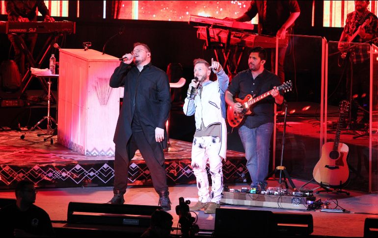 Sin Bandera, el dúo formado por Leonel García y Noel Schajris, llegará a la Arena Guadalajara el próximo 7 de marzo de 2026 como parte de su Escenas Tour. EL INFORMADOR / ARCHIVO