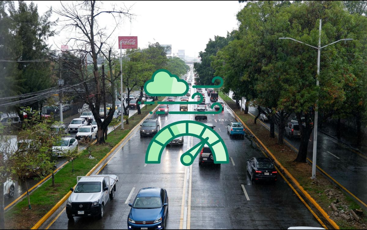 El resto de zonas aparece sin datos IMECA. EL INFORMADOR / ARCHIVO