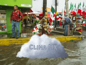 El pronóstico de lluvias en general para gran parte del país. SUN / ARCHIVO