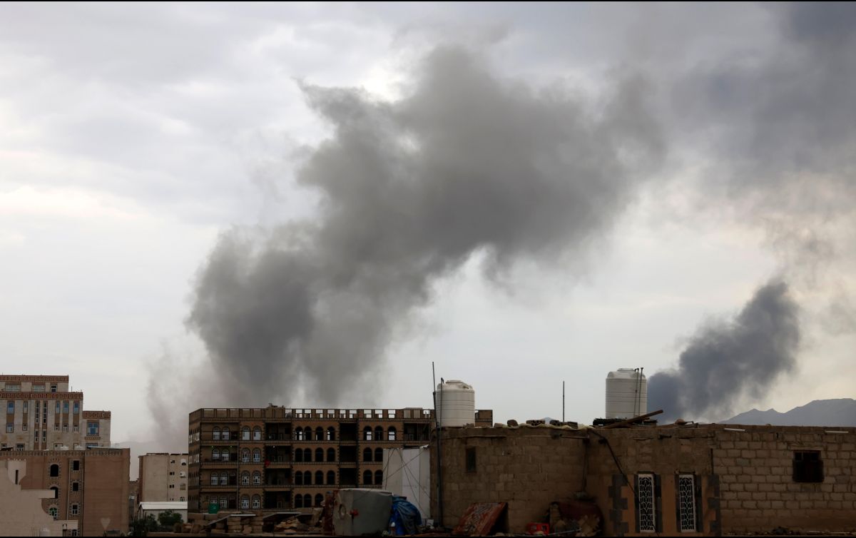 El  ataque israelí dejó varias personas fallecidas y otras heridas. EFE/Y.  ARHAB