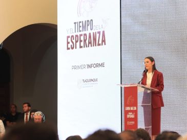 Laura Imelda Pérez destacó la implementación de programas sociales que benefician a casi 100 mil personas del municipio. CORTESÍA