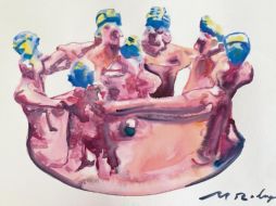 La más reciente exposición de Manuel Rodríguez explora los ciclos de la tierra y la transformación de la materia. CORTESÍA