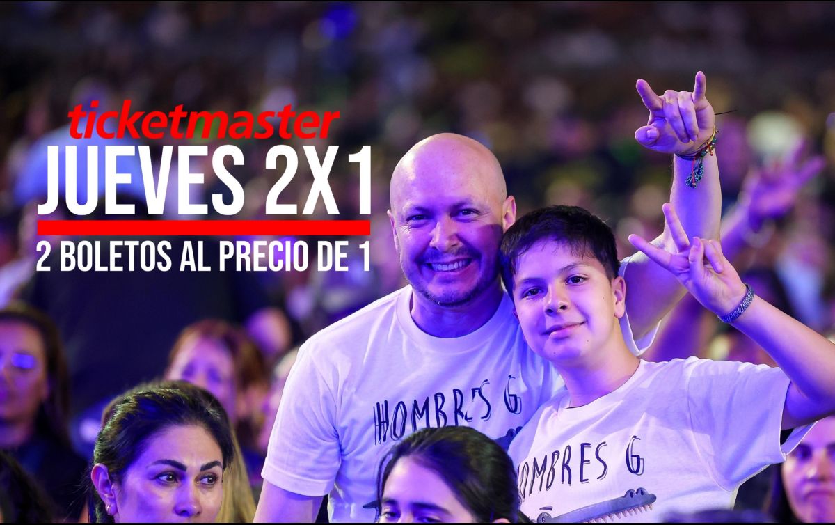 Revisa la lista de TODOS los conciertos que están al 2x1 en Ticketmaster hoy jueves 11 de septiembre. EL INFORMADOR / ARCHIVO