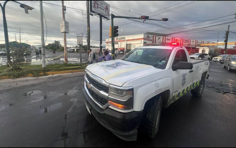 El día de hoy comenzó la implementación de un operativo de contraflujo en la avenida Adolf B. Horn. ESPECIAL / POLICÍA VIAL JALISCO