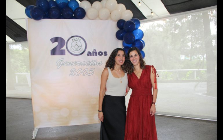 Lorena Güitron y María José Aceves. GENTE BIEN JALISCO / E. Escamilla