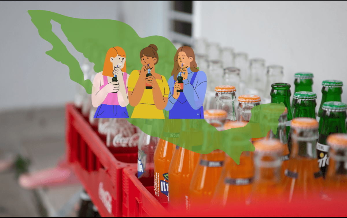 Este consumo inicia desde edades tempranas: siete de cada 10 niños y adolescentes toman refresco a diario, incluso durante el desayuno. CANVA