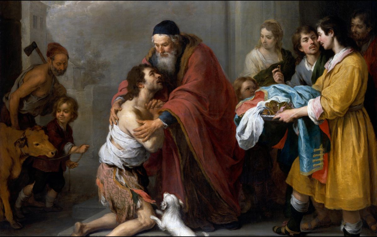 «Este hermano tuyo estaba muerto y ha vuelto a la vida, estaba perdido y lo hemos encontrado». WIKIPEDIA/«El retorno del hijo pródigo», de Bartolomé Esteban Murillo