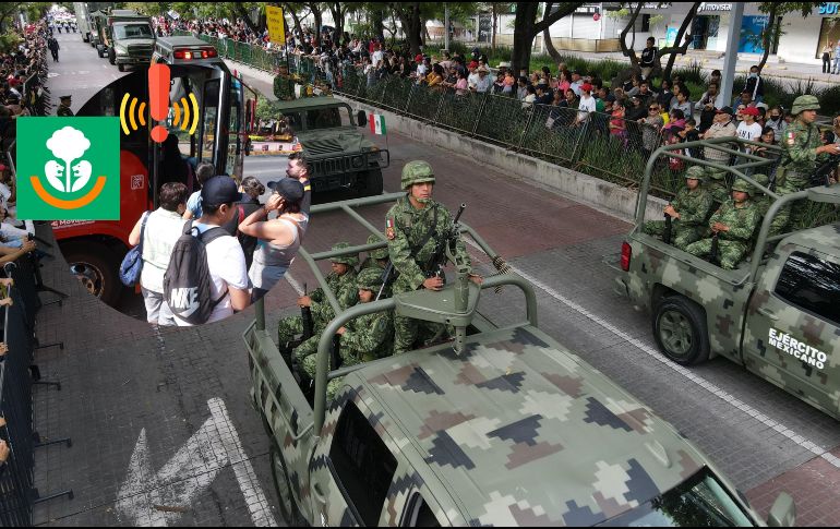 Esto es lo que debes saber sobre los cambios en movilidad por el desfile en avenida Chapultepec del día de mañana. EL INFORMADOR / ARCHIVO