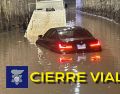 Esta mañana de 16 de septiembre se presentaron inundaciones en algunas vialidades del Área Metropolitana de Guadalajara. ESPECIAL / Facebook Policía Vial Jalisco