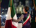 Con este acto, Claudia Sheinbaum marcó un precedente al ser la primera mujer en encabezar esta significativa tradición nacional. ESPECIAL / Gobierno de México