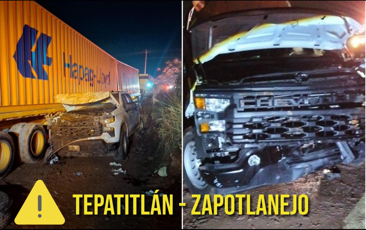 La carretera libre Tepatitlán a Zapotlanejo fue cerrada por varias horas durante la madrugada de este jueves. ESPECIAL