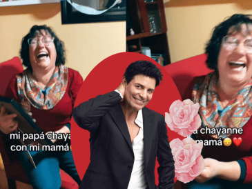 El video estuvo acompañado de la descripción "Mi papá Chayanne con mi mamá". ESPECIAL/TikTok @coteneiraa/Facebook @Chayanne