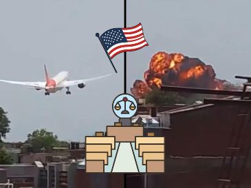 El caso del Boeing 787-8 Dreamliner de Air India se reaviva tras la primera demanda presentada en Estados Unidos por las familias de 4 pasajeros. ESPECIAL / X