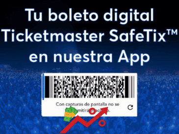 Usuarios señalaron que casi una cuarta parte del costo de un boleto corresponderá únicamente a este cargo adicional. ESPECIAL/TICKETMASTER
