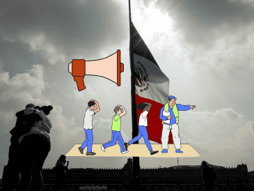 Hoy, viernes 19 de septiembre, a las 12:00 p.m., se llevó a cabo el Simulacro Nacional 2025 y participaron civiles en el Zócalo de Ciudad de México. EFE/ ARCHIVO