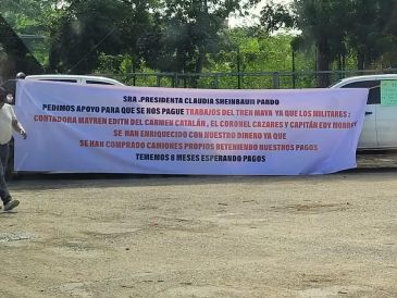 Asimismo, transportistas locales pidieron su intervención porque son víctimas de cobros indebidos. ESPECIAL / SUN