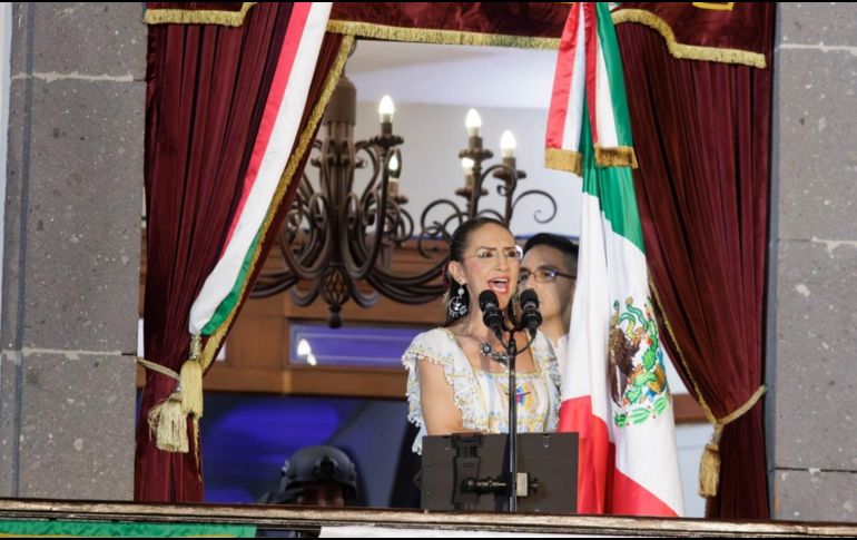 La presidenta municipal reconoció a las heroínas Josefa Ortiz Téllez Girón, Leona Vicario, y la heroína ilustre de Jalisco Rita Pérez Jiménez. ESPECIAL