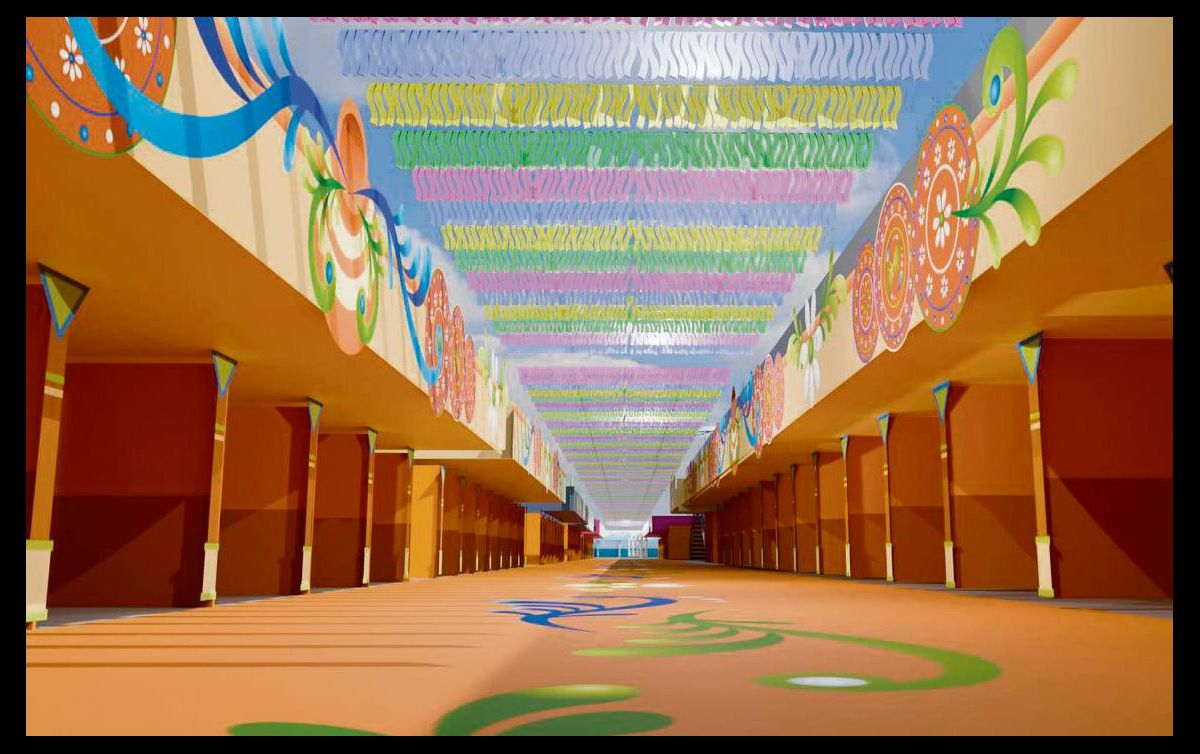 Pasillos de “Identidad Artesanal” es un recorrido por las artesanías jaliscienses, desde el barro y los textiles hasta la talabartería y el arte wixárika. ESPECIAL