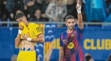 Ferran Torres fue el jugador más destacado del encuentro al marcar un doblete para darle el triunfo a su equipo. EFE