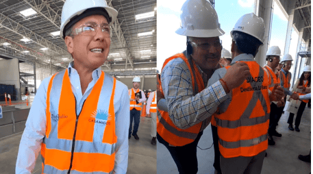 Durante el evento, el Gobernador de Jalisco, Pablo Lemus Navarro, resaltó la importancia de esta planta. ESPECIAL