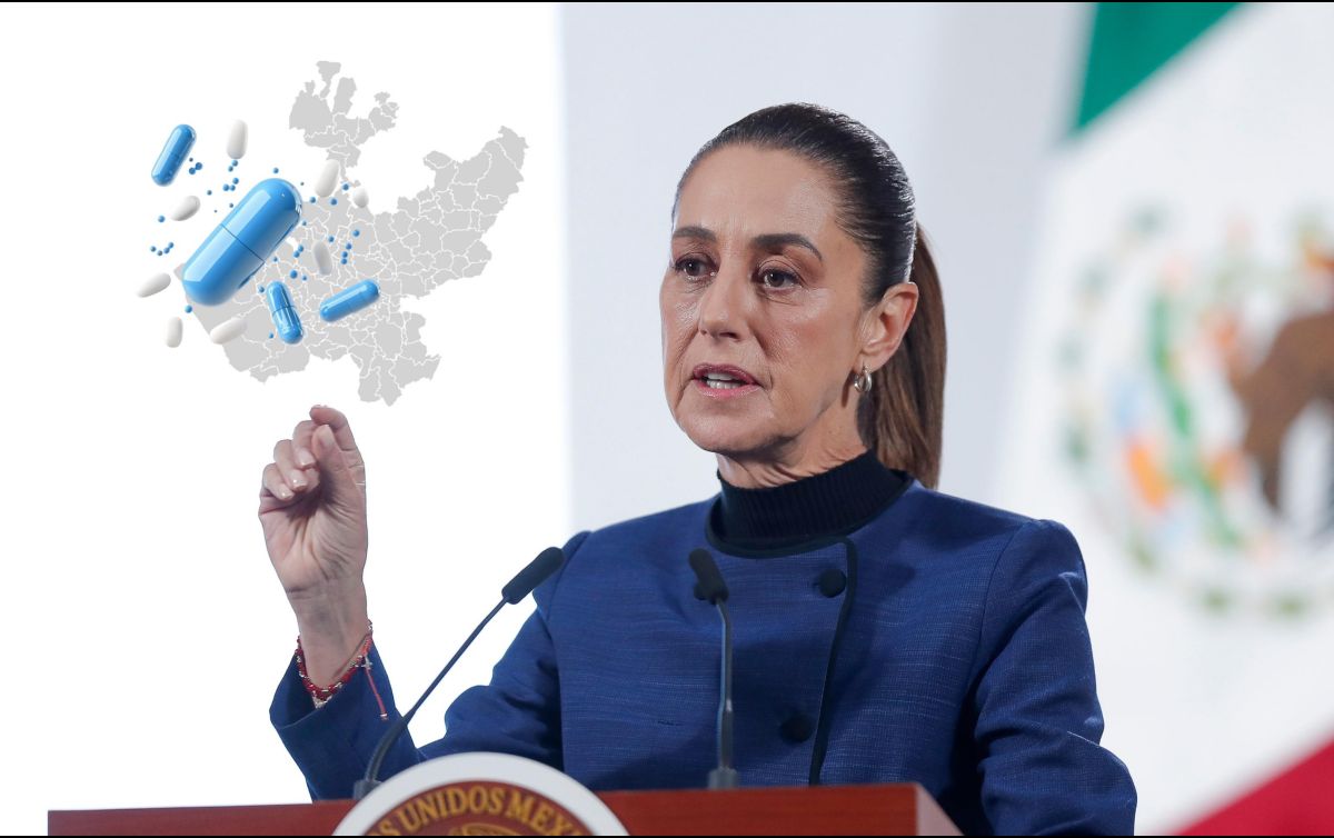 Esto dijo Sheinbaum sobre el abasto de medicamentos en Jalisco. EFE / Isaac Esquivel
