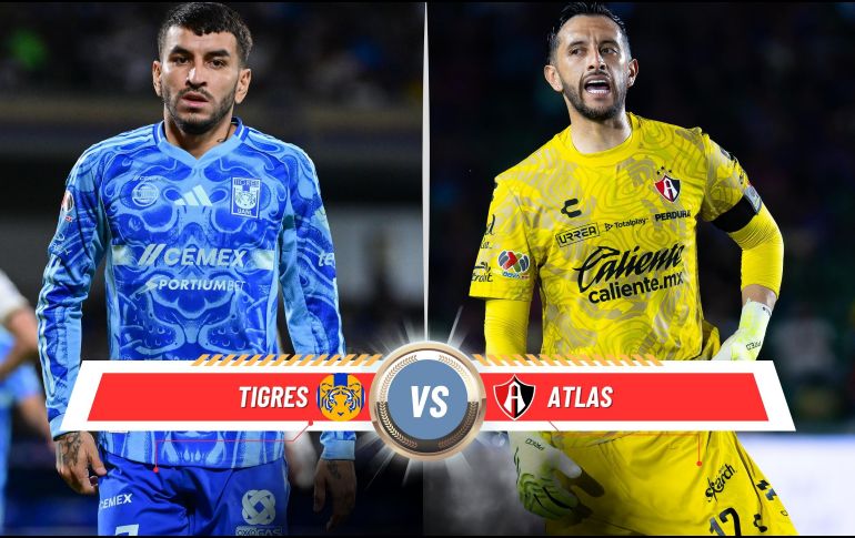 Ambos equipos, Tigres y Atlas, llegan a este partido después de empatar en la fecha anterior. IMAGO7