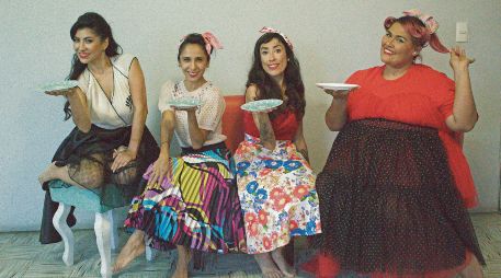 Las cuatro protagonistas de “¡Feliz cumpleaños, hermana!” representan a mujeres de perfiles distintos. ESPECIAL